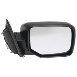 Kool Vue Mirror Textured Black, Passenger Side, 1-year limited warranty HO58ER