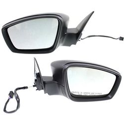 Kool Vue Mirror Textured Black, Driver & Passenger Side, 1-year limited warranty SET-VW44ER