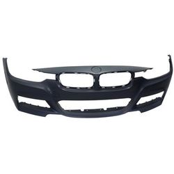 Replacement Bumper Cover Primed, Front, 1-year unlimited-mileage warranty REPBM010301PQ