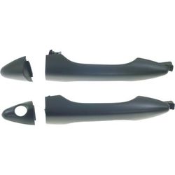 Replacement Exterior Door Handle Primed, Front, Driver & Passenger Side, 1-year unlimited-mileage warranty SET-REPHY462315