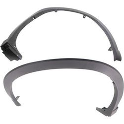 Replacement Fender Trim Plastic Primed, Front, Driver & Passenger Side, 1-year unlimited-mileage warranty SET-REPM221307