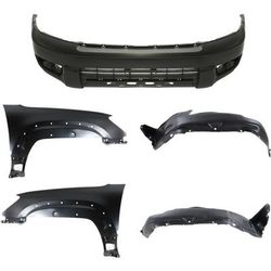 Replacement Bumper Cover Primed, Front, 1-year unlimited-mileage warranty KIT-81915-01