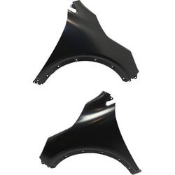 Replacement Fender Steel Primed, Front, Driver & Passenger Side, 1-year unlimited-mileage warranty SET-REPK220133