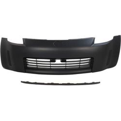 Replacement Bumper Cover Primed, Front, 1-year unlimited-mileage warranty KIT-12116-01