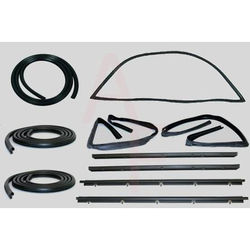 Fairchild Industries Door Seal Kit Black Door, Driver & Passenger Side, Inner Outer, limited warranty KG1001-10
