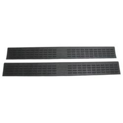 Ventshade Door Sill Protector ABS Plastic Black Stepshield Series, nan, Lifetime limited warranty 88407