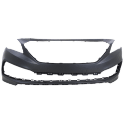 Replacement Bumper Cover Primed, Front, 1-year unlimited-mileage warranty REPH010399PQ