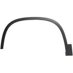 Replacement Fender Trim Plastic Textured Black, Front, Driver Side, 1-year unlimited-mileage warranty REPV221304