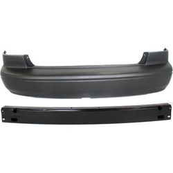 Replacement Bumper Cover Primed, Rear, 1-year unlimited-mileage warranty KIT-111216-37