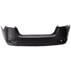 Replacement Bumper Cover Upper - Primed, Lower Textured, Rear, 1-year unlimited-mileage warranty REPN760171P