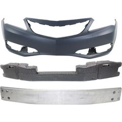 Replacement Bumper Cover Primed, Front, 1-year unlimited-mileage warranty KIT-011116-31