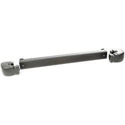 Omix Bumper Steel Black, Rear, 5-Year Limited Warranty 12033.12