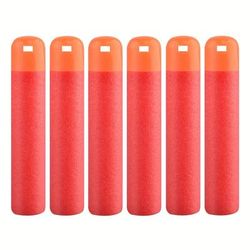 TEMU 60pcs Red Eva Foam Darts For - Safe, Reusable Soft Bullets For Practice & Outdoor Fun