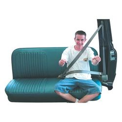 Brothers Trucks Seat Belt Blue 3-Point, Lifetime Limited Warranty BELTKT6-1BL
