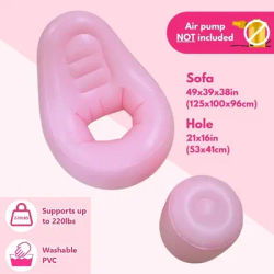 BBL Chair for Surgery Pregnancy Relax, BBL Lift Recovery Pillow After Surgery for Butt, BBL Chair Inflatable Sofa Couch Lounge