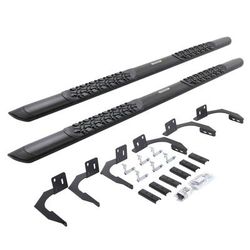Go Rhino Running Boards Aluminum Powdercoated Textured Black V3 Series, Lifetime limited warranty with 5-year on finish V3409980T