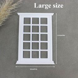 TEMU New Dollhouse Miniature Furniture Home Model Miniature Window Grid Window Model Mini Simulation Window Miniature Model Enthusiasts Easter Gift Birthday Gift