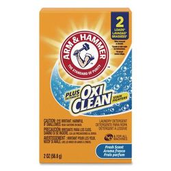 Arm & Hammer Plus the Power of OxiClean Powder Detergent, 2 oz Box, 156/Carton (CDC5703760000)
