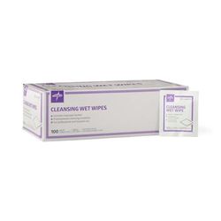 Medline Cleansing Towelettes with Isopropyl Alcohol, 5" x 7", 1000/CS (MDS094184)