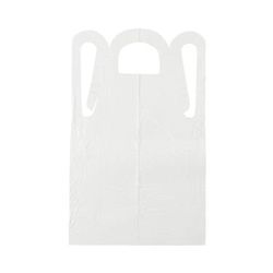 Medline Disposable Polyethylene Apron, Midweight, 28" x 46", 100/BX (NON24274Z)