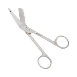 Medline Nonsterile Single-Use Lister Bandage Scissors, 5.5'', 12/BX (MDS10478)