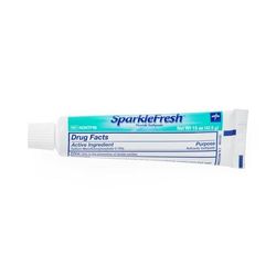 Medline SparkleFresh Toothpaste, 1.5 oz., 144/CS (NONTP15I)