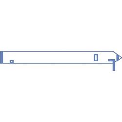 Medline Sterile Robotic Video Camera Drape, 5" x 96", 25/CS (DYNJE4250)
