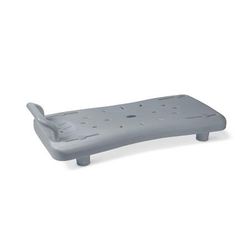 Medline Portable Shower Chair without Back, 22" Seat Height, 250 lb. Weight Capacity, 1 EA (G2-400RX1)