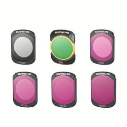TEMU Suitable For The Dji Pocket3 Filter Set Including Metal Cpl Nd32 Polarizing Filter And Adjustable Nd64/pl Mcuv Filters.