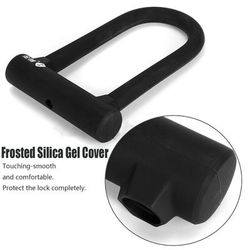TEMU U-shaped Bicycle Lock, Easy To Carry Bicycle Safety Lock, Riding Safety Equipment