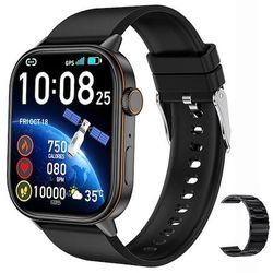 iMosi QX17 Orologio intelligente 2.01 pollice Orologio da Corsa Fitness Smartwatch Bluetooth Contapassi Promemoria chiamata Monitoraggio del sonno Compatibile con Android iOS Da donna Da uomo GPS