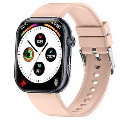 iMosi ET587 Orologio intelligente 1.96 pollice Orologio da Corsa Fitness Smartwatch Bluetooth ECGPPG Monitoraggio della temperatura Contapassi Compatibile con Android iOS Da donna Da uomo Chiamate