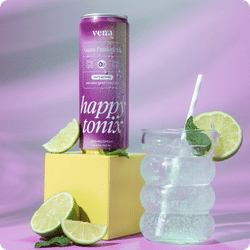Happy Tonix THC Seltzers | Guava Passionfruit