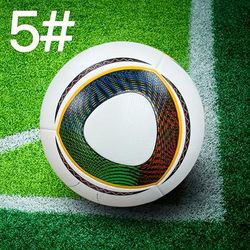 TEMU Durable Size 5 Football -seamless High Elasticity, Suitable For Adult And Youth Training And Competition, Anti-burst, Heat-resistant, Wear