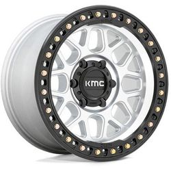 KMC Wheel Aluminum Machined, Lifetime Limited Warranty on Structure; 1 Year Finish KM54929080500