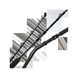 Okuma East Coast Series Hybrid 6' 1pc XH.24 ton carbon & e-glass blank Alum rod gimbal Alp SS guides zircon inserts 3yr.LW ECS-TRB-601XH