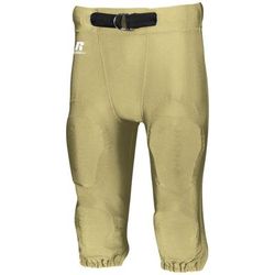 Russell Athletic F2562M Deluxe Game Football Pant in Georgia Tech Gold size XS | Nylon/Spandex Blend