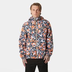 Helly Hansen Men's Core Graphic Rain Jacket Orange L