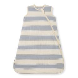 Rugby Stripe Organic Warmer Beekeeper™ Wearable Baby Blanket - Quarry