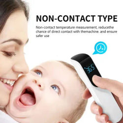 Portable Infrared Fever Thermometer Digital Infant Adult Non-contact Laser Body Temperature Ear Thermometer Finger Pulse Oximete