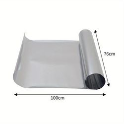 TEMU Reduction Window Film Thermal Insulation, Solar Glass Film Reflective Privacy Window Film - Protection, Sun Blocking, Easy & Stick Installation For Home And Office Windows Diy Friendly