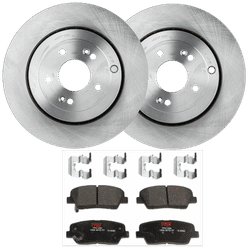 TRW Brake Disc and Pad Kit, Rear, KIT-072924-3162
