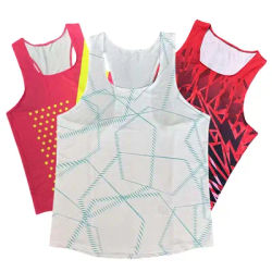 Running Vest Athletics Tank Top Runnning Speed Fitness Shirt Sleeveless Mens Clothing Athlete Track Field Singlet