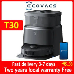 Robot aspirapolvere mop ECOVACS T30 DEEBOT OMNI, aspirapolvere e mop, potenza aspirapolvere 11000Pa