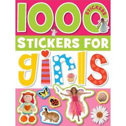 1000 Stickers for Girls (paperback) - by Make Believe Ideas