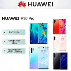 Huawei P30 Pro Smartphone Android 6.47 inch 512GB ROM 40MP+32MP Camera Waterproof Cell phone Google Play Store Mobile phones