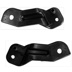 Replacement Bumper Bracket, Rear, Driver & Passenger Side, Lower, 1-year unlimited-mileage warranty SET-RD76260003
