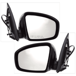 JC Whitney Mirror Paintable, Driver & Passenger Side, 1-year limited warranty SET-JNS75ER