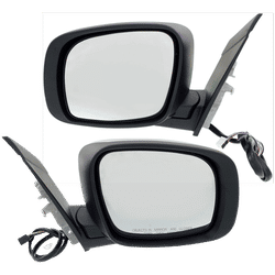 JC Whitney Mirror Chrome, Driver & Passenger Side, 1-year limited warranty SET-JCH68CR-S