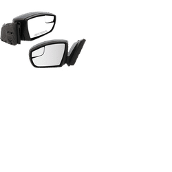 JC Whitney Mirror Textured Black, Driver & Passenger Side, 1-year limited warranty SET-JFD294ER